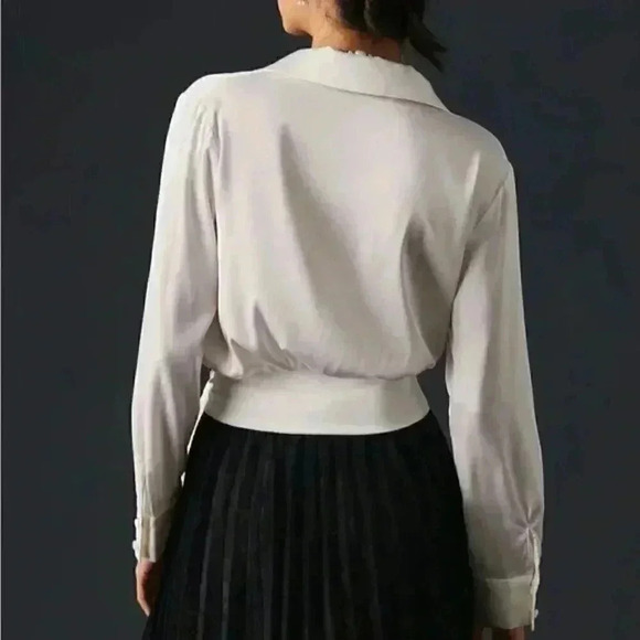 Hutch Satin Wrap Top - Picture 3 of 4